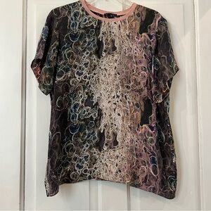 Theyskens Theory silk blouse L